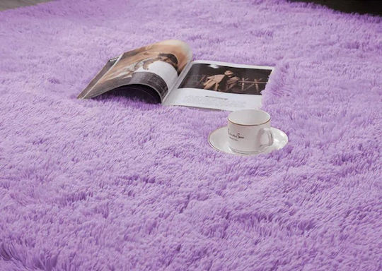 Strado Carpets Purpleflower Χαλί Ορθογώνιο Shaggy Purple 160x220cm