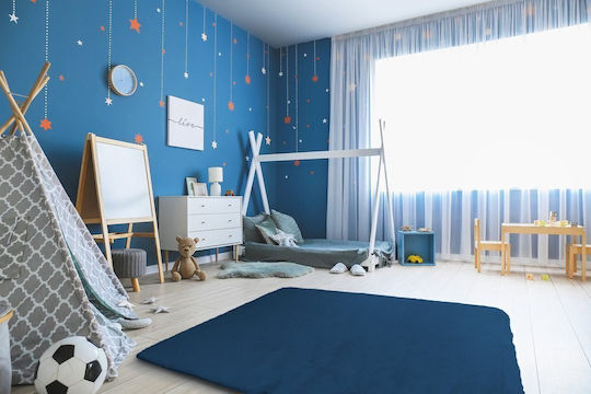 Strado Carpets Χαλί Ορθογώνιο Blue 140x200cm