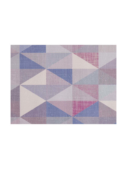 Beliani Χαλί Διάδρομος Μπλε 80x150cm