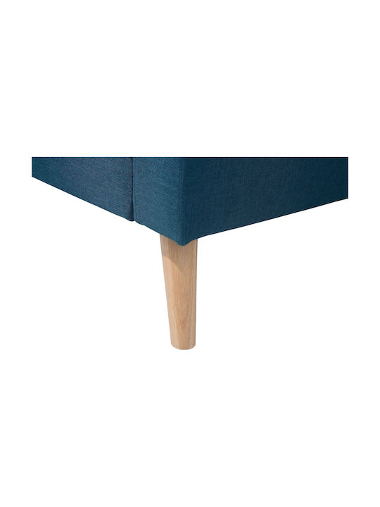 Doppelsitzer Sofa Marineblau 157x50x88cm