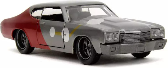 Jada Marvel Metal Figure Set Thor Chevy Chevelle Ss Push Car Scale 1:32