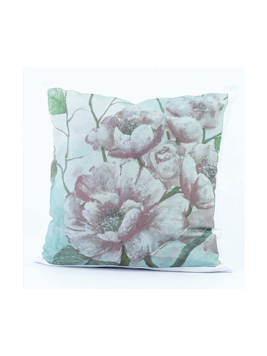 Borea Decorative Pillow Case 87 Made of 100% Cotton White 45x45cm