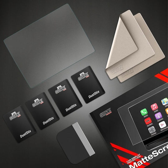 Matte Grizzglass Auto-Audiozubehör Displayschutzfolie Porsche Taycan 2024 3in1