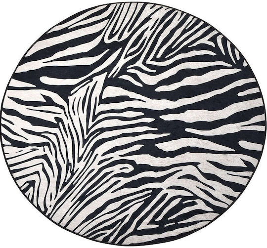 Conceptum Hypnose Zebra Килим Правоъгълена Черно-бяло