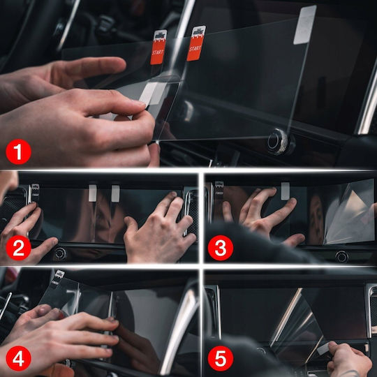 Grizzglass Cardisplay Матираща Защитна Фолио Range Rover Sport 2022-2024
