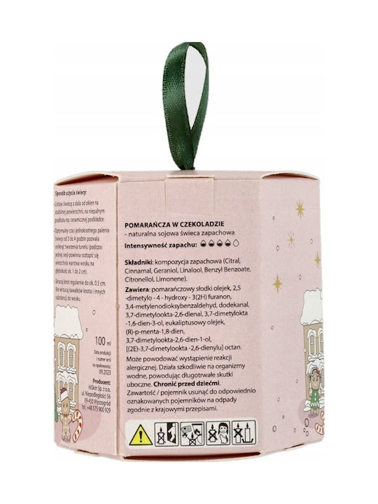 Χριστоулгенски свещи и свещници Свещ Оранжев
