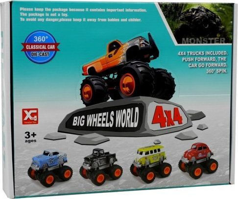 Lean Toys Auto für 3+ Jahre Verschiedene Designs 1Stück