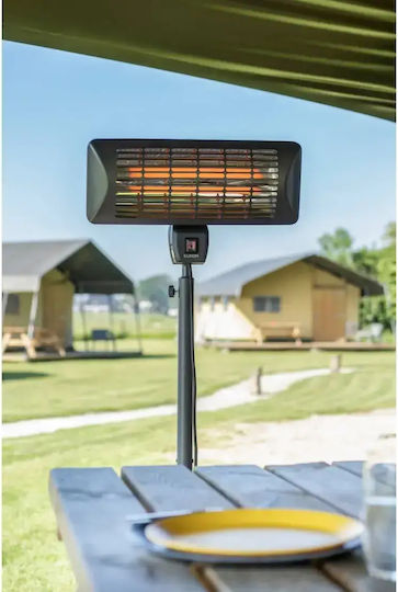 Terrace Electric Heater Eurom Q-time 2000 W Anthracite