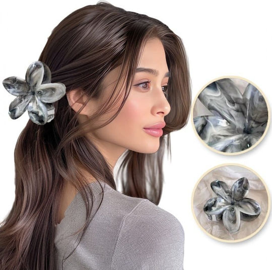 Ecarla Buckle D On Sp346 Xl Flower Pearl Grey