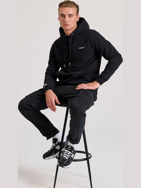 Sweatshirt with Hood Black