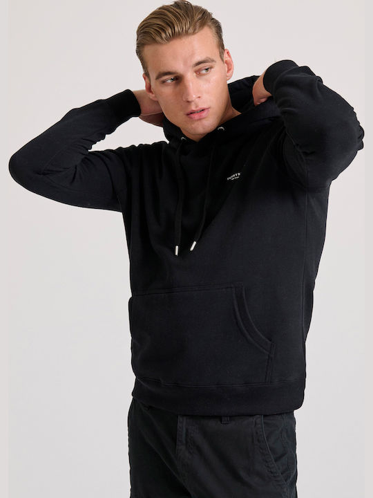 Sweatshirt with Hood Black