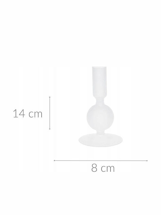 Home&Styling Collection Κηροπήγιο Γυάλινο