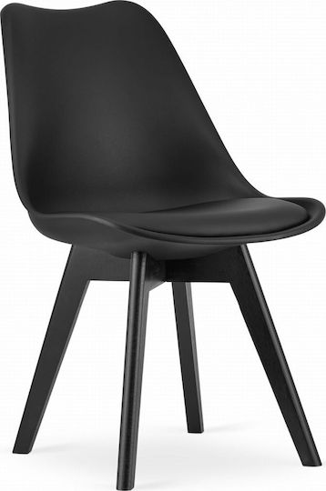 Scaun Bucătărie 49x55.5x82.5buc Negru Scaun Bucătărie 49x55.5x82.5buc Negru