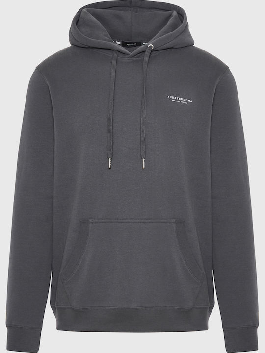 Sweatshirt with Hood Gray
