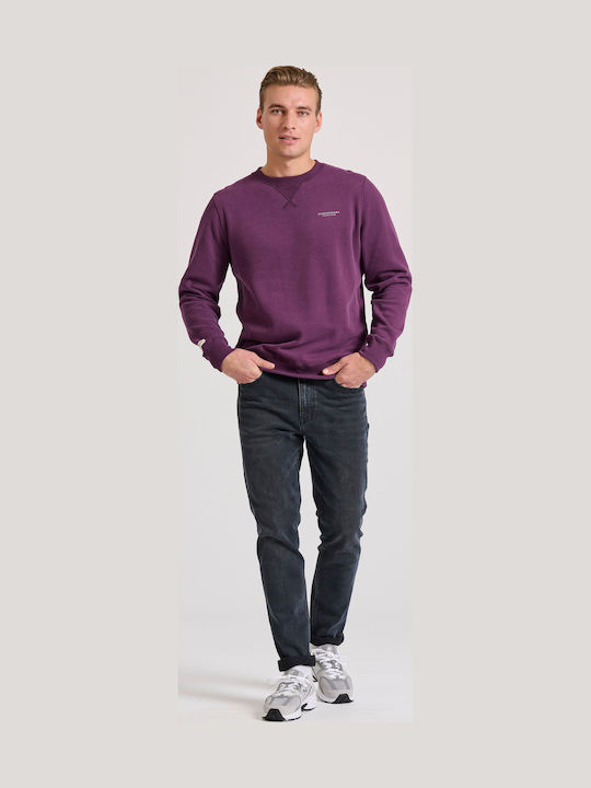 Men's Jeans Pants Elastic with Slim Fit Light Fading