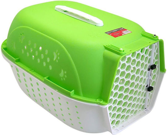 Verk Group Geantă pentru transport câine / pisici Verde M48xL32xA30cm. Verde & Negru