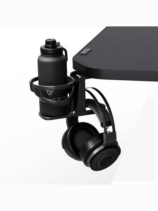 Γραφείο Gaming Nomad Basic Ξύλινο Μαύρο 100x50x75εκ.