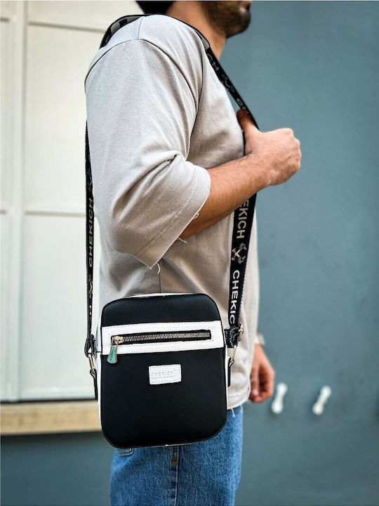 Leather Men's Bag Shoulder / Crossbody Black
