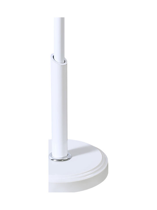 Pakketo Metallic Coat Rack White Portu 30x30x170cm