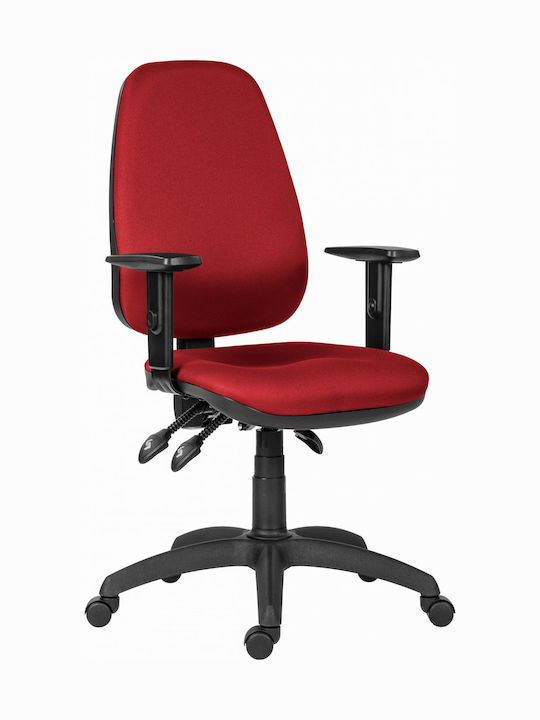 Scaun de birou cu brațe Red Powerton Scaun de birou cu brațe Red Powerton