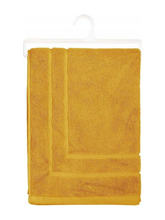 Atmosphera Bath Mat Cotton Yellow 50x70cm