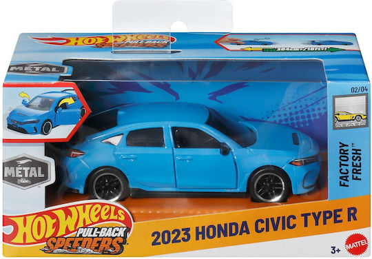 Hot Wheels Toy Car Pull Back Pull-Back Speeders 2023 Honda Civic