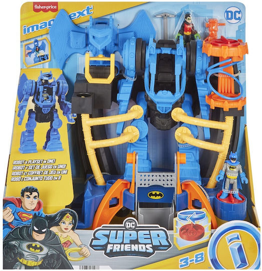 Фигура за Действие Imaginext Dc Super Friends Robot Superman