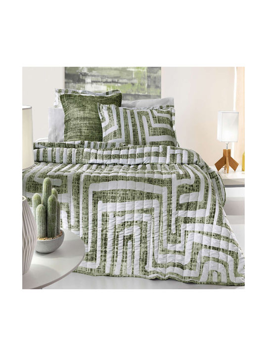 Guy Laroche Enigma Σετ Μαξιλαροθήκες Oxford Lime 50x70εκ.