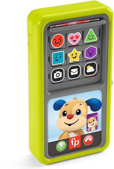 Fisher Price Jucărie Telefon Laugh And Learn 2în1 Smartphone Cu Muzică și Sunete Pentru 9+ Luni