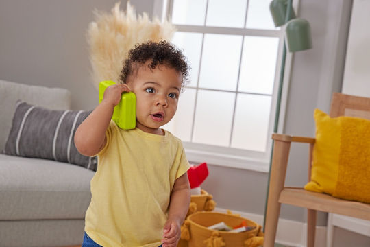 Fisher Price Jucărie Telefon Laugh And Learn 2în1 Smartphone Cu Muzică și Sunete Pentru 9+ Luni