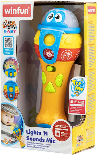 Winfun Музикален инструмент с музика, светлина и звуци за 12++ месеца