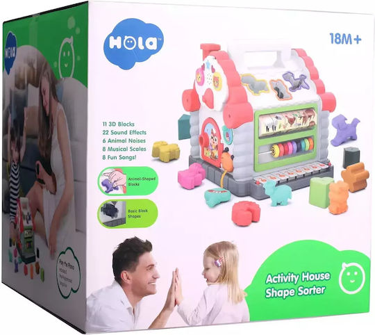 Hola Toys Бебешка играчка със светлина и звуци