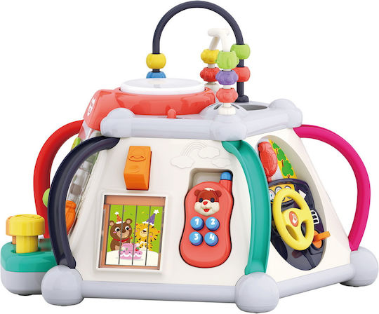 Hola Toys Jucărie Piramidă cu Lumină și Sunete pentru 18++ Luni