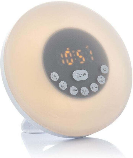 Rechargeable Sunrise Alarm Clock Speaker Sunrilk Innovagoods Rechargeable Sunrise Alarm Clock Speaker Sunrilk Innovagoods