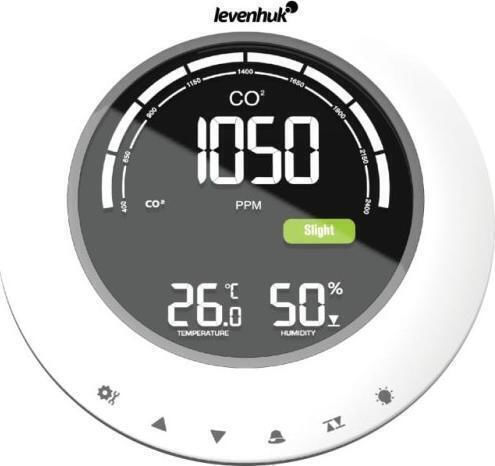 Levenhuk Wezzer Plus LP60 78896 Ασύρματος Μετεωρολογικός Σταθμός Ψηφιακός Επιτραπέζιος Λευκός