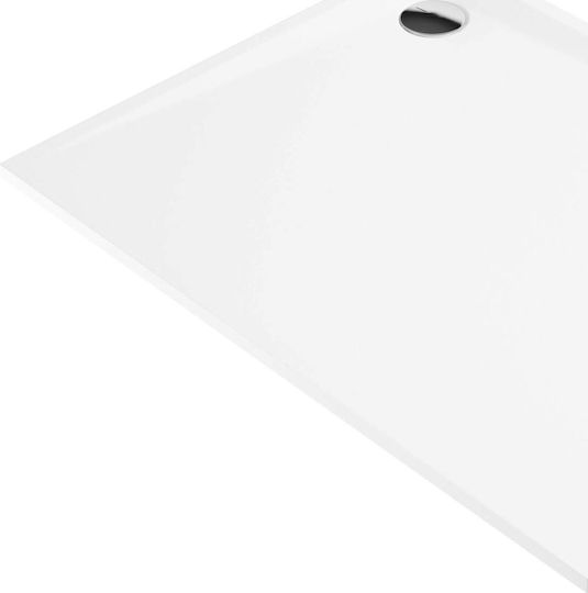 Deante Rectangular Acrylic Shower White 100x80cm