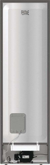 Gorenje Combină frigorifică 331lt Total NoFrost Î200xL60xA59.2cm. Inox NRK6202EXL4