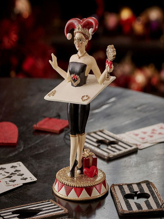 Dekorative Figur aus Polyresin Rote 11,3×8,9×22,7cm Kaemingk 398547 00054312
