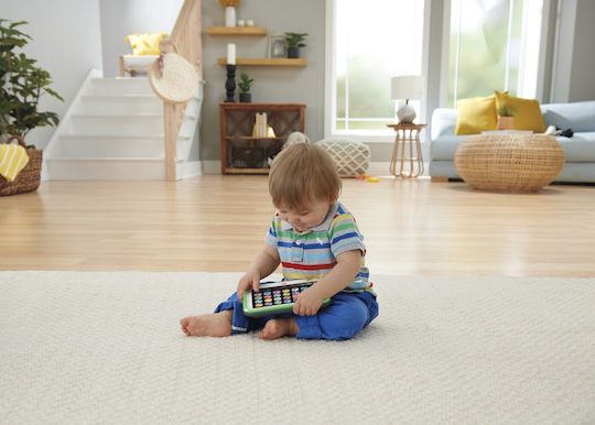 Fisher Price Laptop-Tablet Smart Tablet Romanian Pentru Bebeluși Cu Muzică și Sunete Pentru 12+ Luni