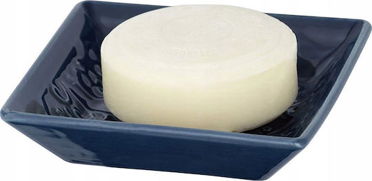 Wenko Soap Dish Ceramic Blue