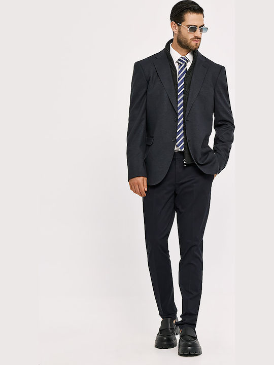 Men's Winter Suit Jacket Blue
