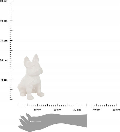 Atmosphera Decorative Dog Figure Made of Ceramic Material Eden 23.5x18x12cm