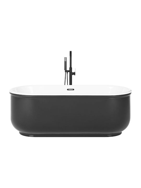 Beliani Cadă de baie cu montaj liber Acrilic 170x80cm