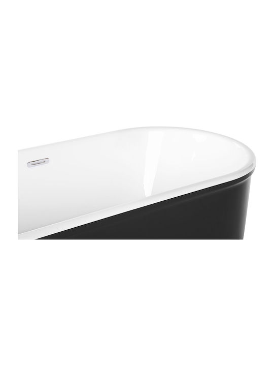 Beliani Cadă de baie cu montaj liber Acrilic 170x80cm
