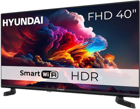 Hyundai Smart Τηλεόραση 40" Full HD LED FLM40TS349SMART HDR (2025)