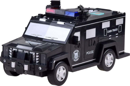 Toy Car Police Piggy Bank Atm Safe Za3705