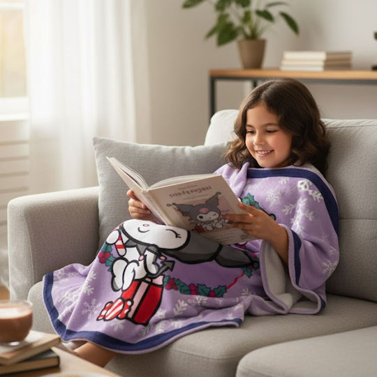 Disney Disney Kids Blanket Fleece Purple 160cm Disney Disney Kids Blanket Fleece Purple 160cm