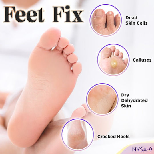 Nysa-9 Peeling / Smoothing / Revitalizing Mask for Legs