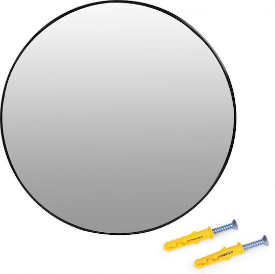 Modernhome VKM-925B-60 Black Wall Mirror Diameter 60cm