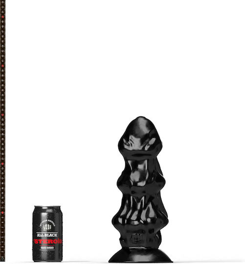 All Black Analdildo XXLarge Schwarz